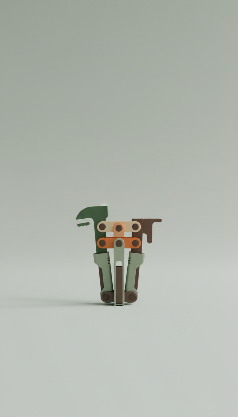 Collapsible Field Tool Set in Compact Roll