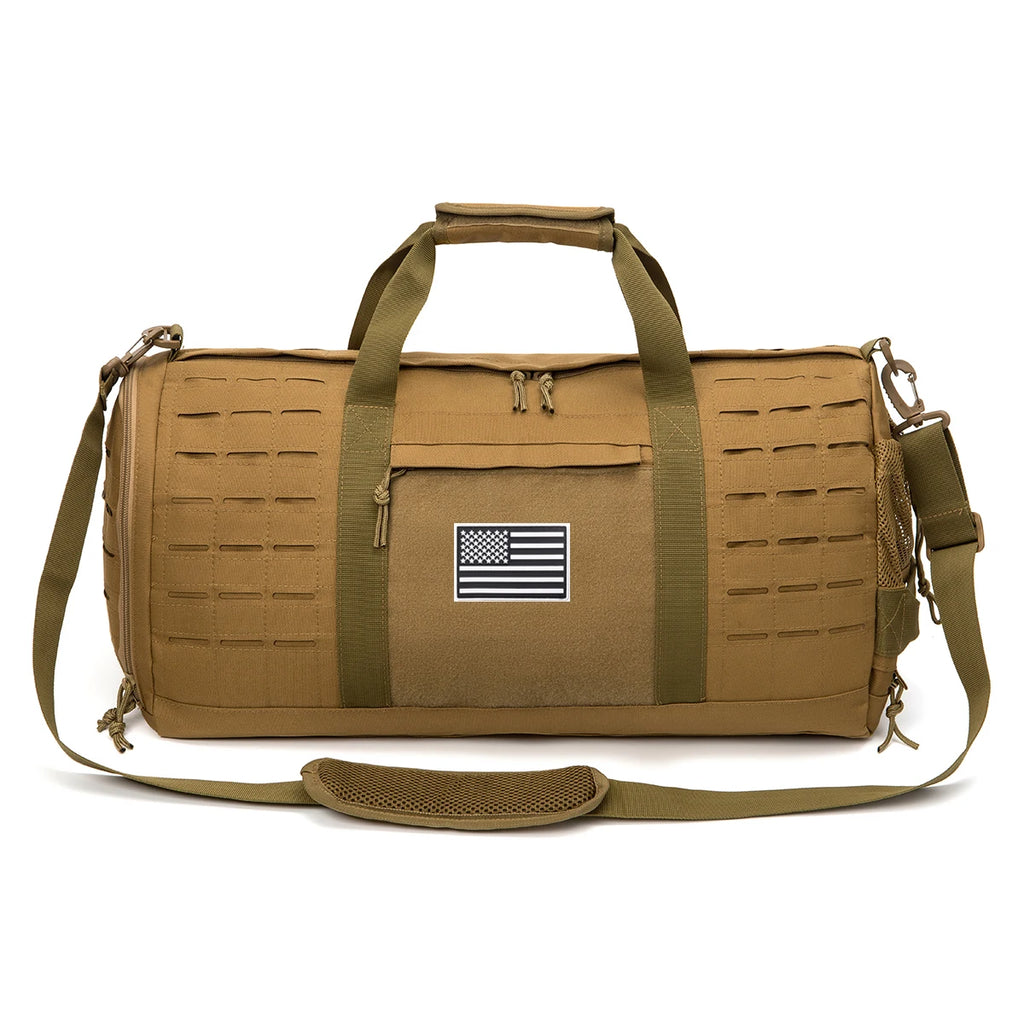 40L tactical bag for Men and Women Tactical Travel backpack Fitness Training Bag With Shoe Basketball Outdoor Weekender Bags