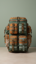 Modular Expedition Pack with Detachable Pouches
