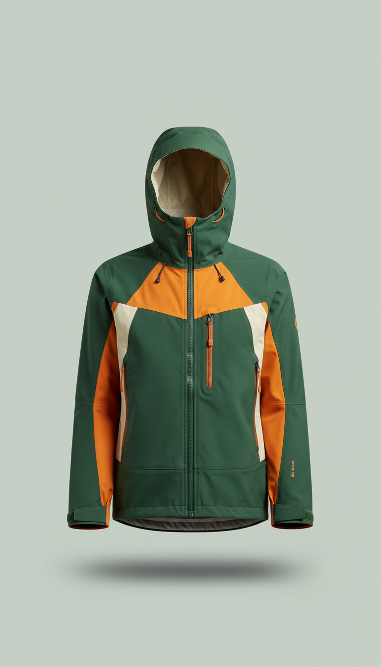 Technical Shell Jacket with Storm Seals